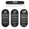 BMS Lifepo4 4S Smart Battery - mit Balancer - Bluetooth / Android / IOS - 12V - 72V - 30A - 200A