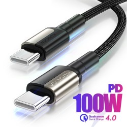 USB-C-zu-Typ-C-Ladekabel – Schnellladung – PD – 5 A – 100 W – 65 W