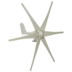 Windturbinengenerator - 6 Flügel - dreiphasig - 9000 W - 48 V