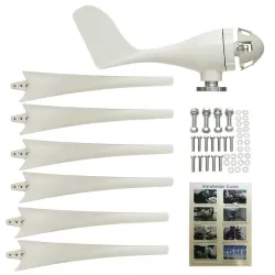 Wind turbine generator - 6 blades - three-phase - 9000W - 48VWind