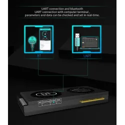BMS Lifepo4 4S Smart Battery - mit Balancer - Bluetooth / Android / IOS - 12V - 72V - 30A - 200A