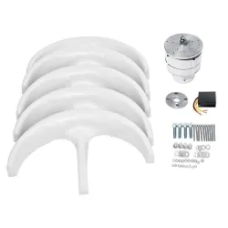 Windturbinengenerator - mit Steuerung - 5 Flügel - 6000 W - 24 V