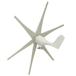 Windturbinengenerator - 6 Flügel - dreiphasig - 9000 W - 48 V