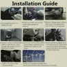 Wind turbine generator - 6 blades - three-phase - 9000W - 48VWind