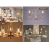 LED-Lampe - Kerzentyp - dimmbar - 6W - E12 / E14