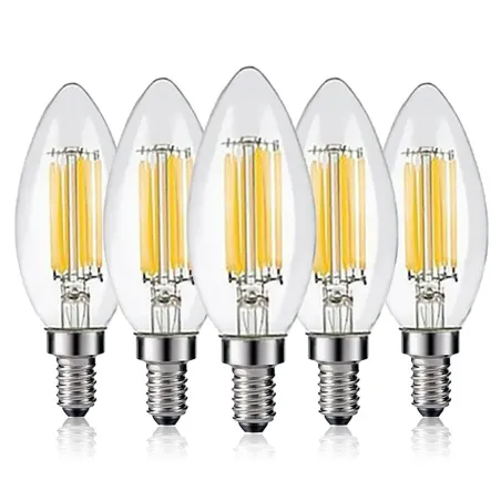 LED-Lampe - Kerzentyp - dimmbar - 6W - E12 / E14