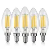 LED-Lampe - Kerzentyp - dimmbar - 6W - E12 / E14