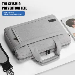 Schützende Laptophülle - wasserdicht - mit Griff / Schultergurt / Reißverschluss - für Macbook Pro