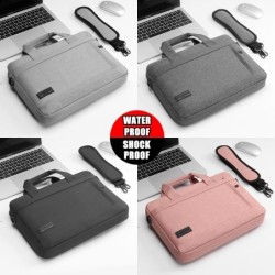 Schützende Laptophülle - wasserdicht - mit Griff / Schultergurt / Reißverschluss - für Macbook Pro