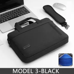 Schützende Laptophülle - wasserdicht - mit Griff / Schultergurt / Reißverschluss - für Macbook Pro