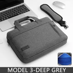 Schützende Laptophülle - wasserdicht - mit Griff / Schultergurt / Reißverschluss - für Macbook Pro