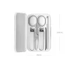 XIAOMI Mijia - manicure / pedicure set - nail clippers / scissors - stainless steel - 5 piecesClippers & Trimmers