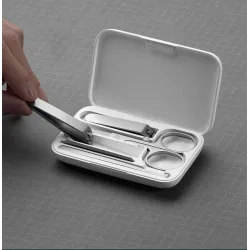 XIAOMI Mijia - manicure / pedicure set - nail clippers / scissors - stainless steel - 5 piecesClippers & Trimmers