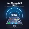 Ugreen - USB type-C cable - fast charging - 6A / 5A - 100W - 480MbpsCables
