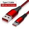 Schnelllade-/Datenkabel - USB Typ-C - 5A