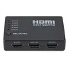 5 in / 1 out - HDMI Switcher - Splitter - HUB - mit IR-Fernbedienung - 1080P - für HDTV DVD BOX