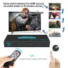 HDMI-Umschalter - 5 Eingänge / 1 Ausgang - mit IR-Fernbedienung - 1.4 HDCP