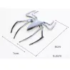 3D spider - metal car stickerStickers