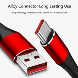 Schnelllade-/Datenkabel - USB Typ-C - 5A