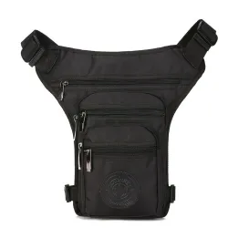 Tactical / military small bag - with waist / leg / shoulder belt - nylonBags