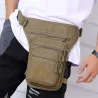 Taktische / militärische kleine Tasche - mit Taillen- / Bein- / Schultergurt - Nylon