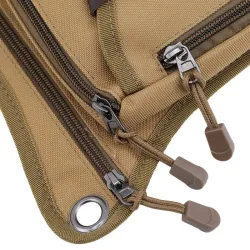 Modische kleine Tasche - mit Taillen-/Bein-/Schultergurt - Nylon