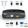 HDMI KVM-Switch - mit Extender - 4 USB 2.0 - 4K30Hz 1080P60Hz