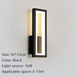 Moderne Acryl-Wandleuchte - LED-Wandleuchte - 16W