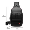 Multifunktions-Umhängetasche - 9,7" Laptop-Rucksack - mit USB-Ladeanschluss - wasserdicht