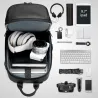 Modische Umhängetasche - Rucksack für 9,7" iPad - mit USB-Ladeanschluss - wasserdicht