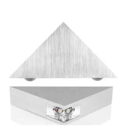 Moderne Wandleuchte - dreieckig - Aluminium - LED - 3W