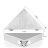 Moderne Wandleuchte - dreieckig - Aluminium - LED - 3W