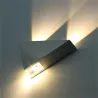 Moderne Wandleuchte - dreieckig - Aluminium - LED - 3W