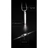 Klassischer stabförmiger Anhänger - mit Kette - Wolfram - Unisex