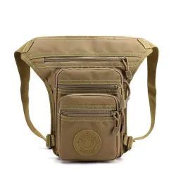 Taktische / militärische kleine Tasche - mit Taillen- / Bein- / Schultergurt - Nylon