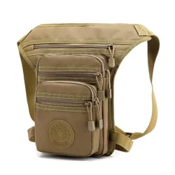 Tactical / military small bag - with waist / leg / shoulder belt - nylonBags