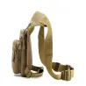 Tactical / military small bag - with waist / leg / shoulder belt - nylonBags