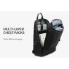 Modische Umhängetasche - Rucksack für 9,7" iPad - mit USB-Ladeanschluss - wasserdicht