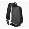 Modische Umhängetasche - Rucksack für 9,7" iPad - mit USB-Ladeanschluss - wasserdicht