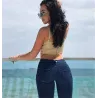 Sexy Jeans - Röhrenhose - mit niedriger Taille / Push-up