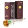 Rose in 24 Karat Gold getaucht - mit Ständer - Geburtstags- / Valentinstags- / Hochzeitsgeschenk