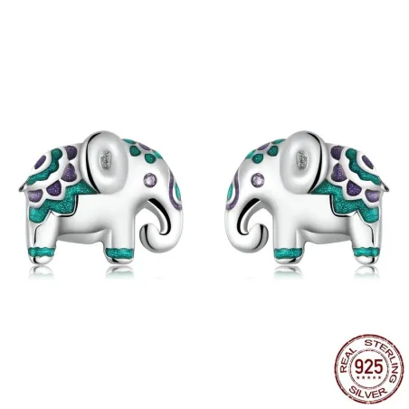 Ohrstecker mit Mini-Elefant