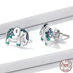 Ohrstecker mit Mini-Elefant