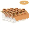 Mini-Glasflaschen mit Korken - hängende Hochzeitsdekoration - 25ml