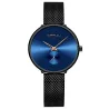 CRRJU - modische Luxusuhr - mit Mesh-Armband - wasserdicht