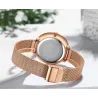 CRRJU - modische Luxusuhr - mit Mesh-Armband - wasserdicht