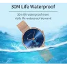 CRRJU - modische Luxusuhr - mit Mesh-Armband - wasserdicht