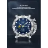 CRRJU – Luxus-Herrenuhr – großes Ziffernblatt – wasserdicht – Edelstahl