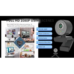 AI humanoid webcam - auto tracking - auto focus - with microphone - USB - 1080PComputers & Laptops