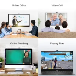 Full-HD-Webcam - mit Mikrofon - einstellbar - USB